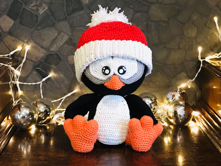 Christmas trio - "Snowman, Gingerbread Man & Penguin"