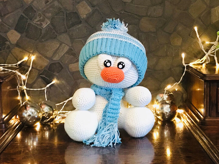 Christmas trio - "Snowman, Gingerbread Man & Penguin"