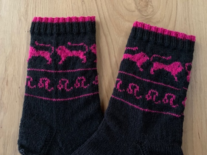 Sternzeichen Socken - Der Löwe