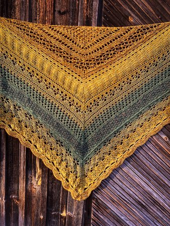 Crochet pattern Mystery shawl 2020