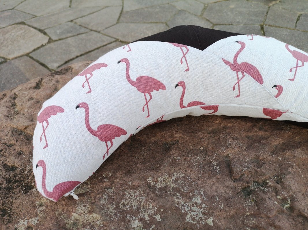 Anleitung  Halbmondkissen Yogakissen Mathilda - Bild 2