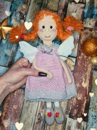 Engelchen Rosalie häkeln (Püppchen häkeln)