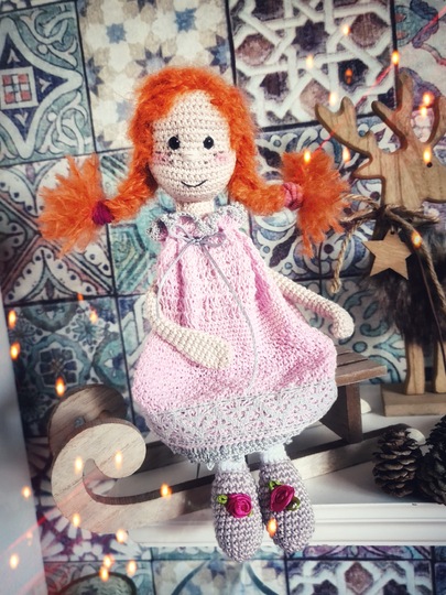 Engelchen Rosalie häkeln (Püppchen häkeln)