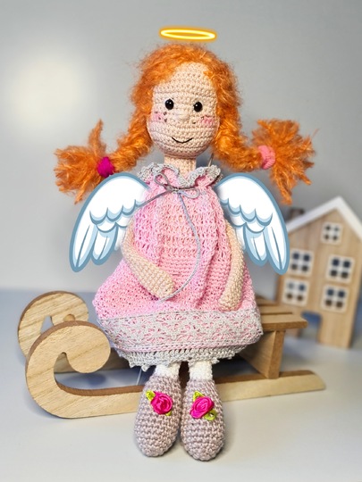 Engelchen Rosalie häkeln (Püppchen häkeln)