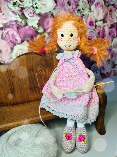 Engelchen Rosalie häkeln (Püppchen häkeln)