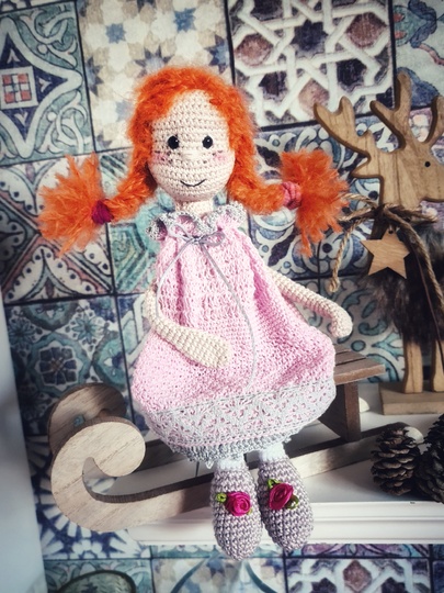 Engelchen Rosalie häkeln (Püppchen häkeln)