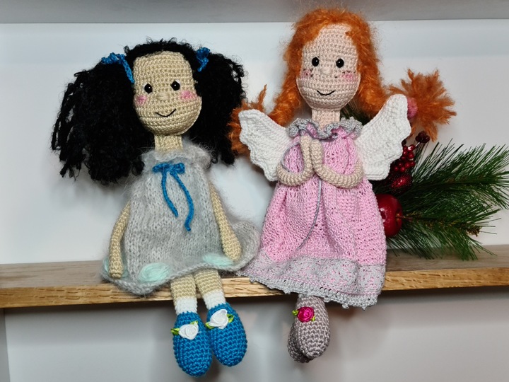 Engelchen Rosalie häkeln (Püppchen häkeln)