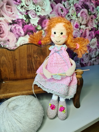 Engelchen Rosalie häkeln (Püppchen häkeln)