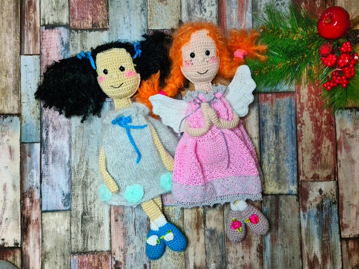 Engelchen Rosalie häkeln (Püppchen häkeln)