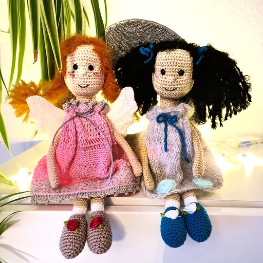 Engelchen Rosalie häkeln (Püppchen häkeln)