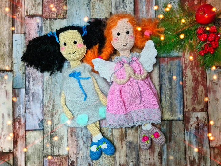 Engelchen Rosalie häkeln (Püppchen häkeln)