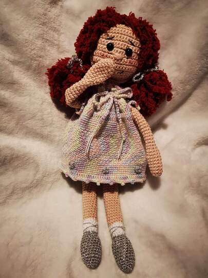 Engelchen Rosalie häkeln (Püppchen häkeln)