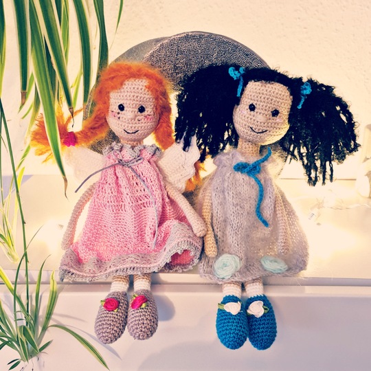 Engelchen Rosalie häkeln (Püppchen häkeln)