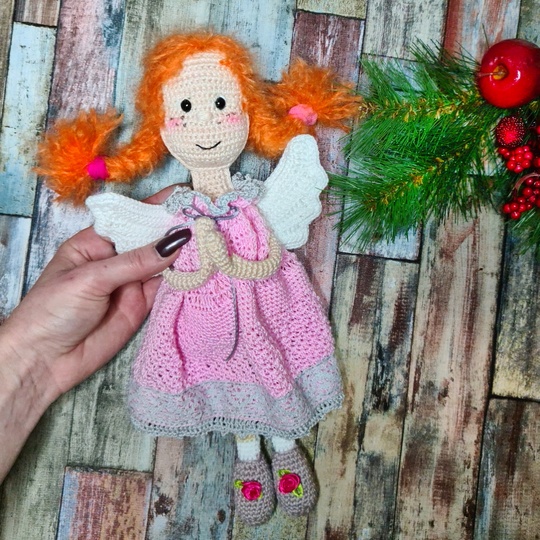 Engelchen Rosalie häkeln (Püppchen häkeln)