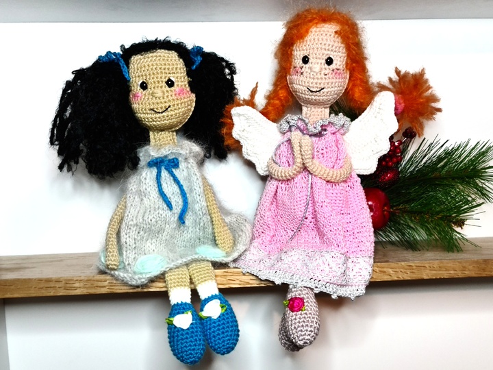 Engelchen Rosalie häkeln (Püppchen häkeln)