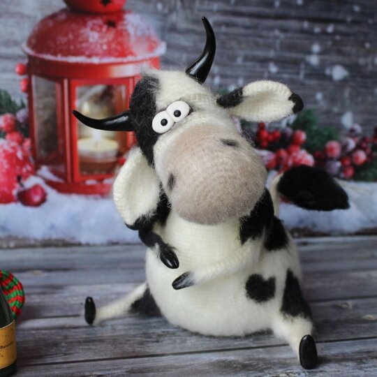 287DE Häkelanleitung Amigurumi Kuh und Bulle - PDF Ogol CP