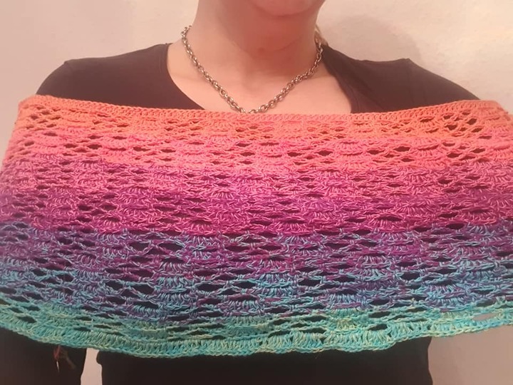 Lace Two Ways Tuch und Loop