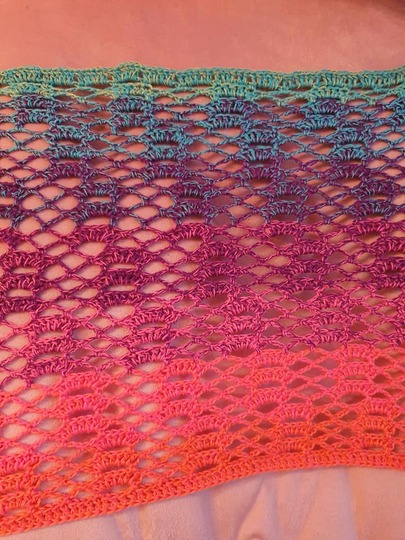 Lace Two Ways Tuch und Loop