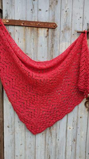 Tuch Melody häkeln Häkeltuch Dreickstuch Schultertuch