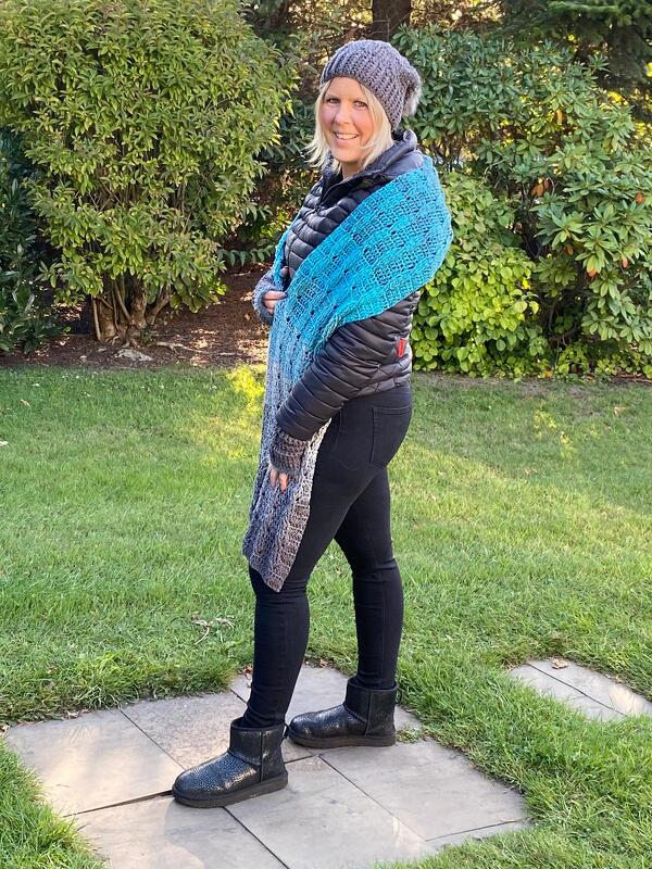 Häkelanleitung Set Schal-Mütze-Pulswärmer "Verzopfter-Winter"