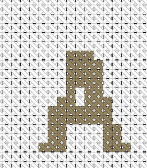 Baby birth announcement, cross stitch