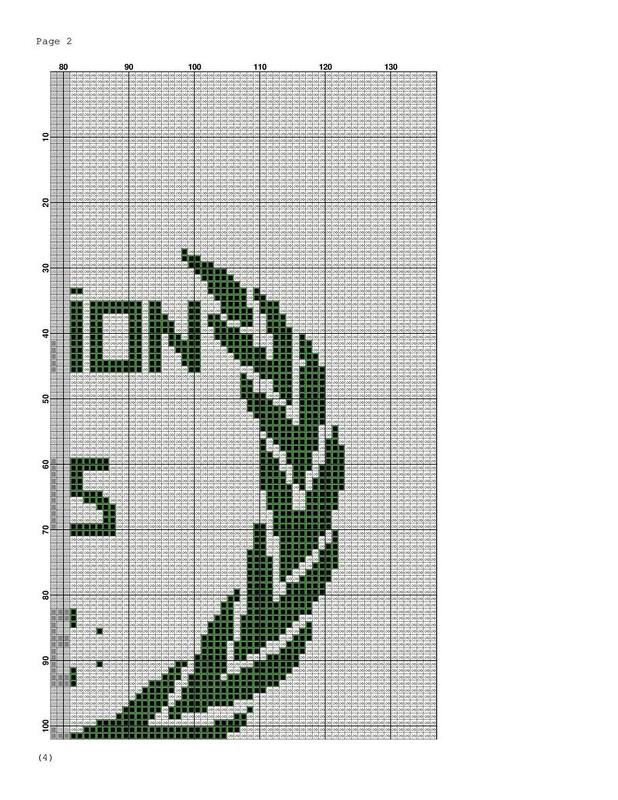 Passion led us here quote, cross stitch - Image 4