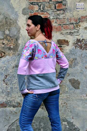 Anleitung Pullover Jenna Gr.32-50