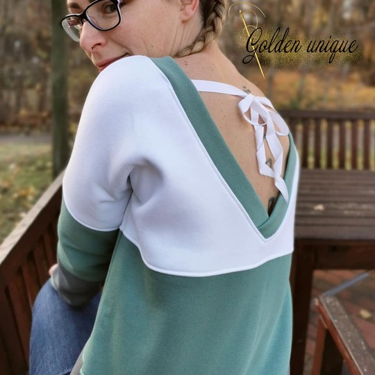 Anleitung Pullover Jenna Gr.32-50