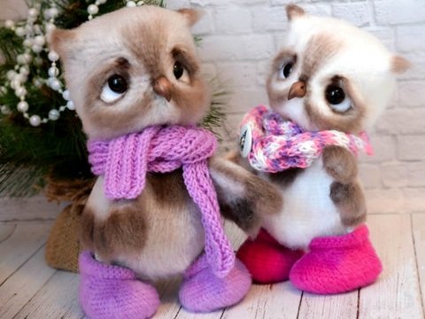 196DE Häkelanleitung Süße Eule - Amigurumi PDF Ogol CP