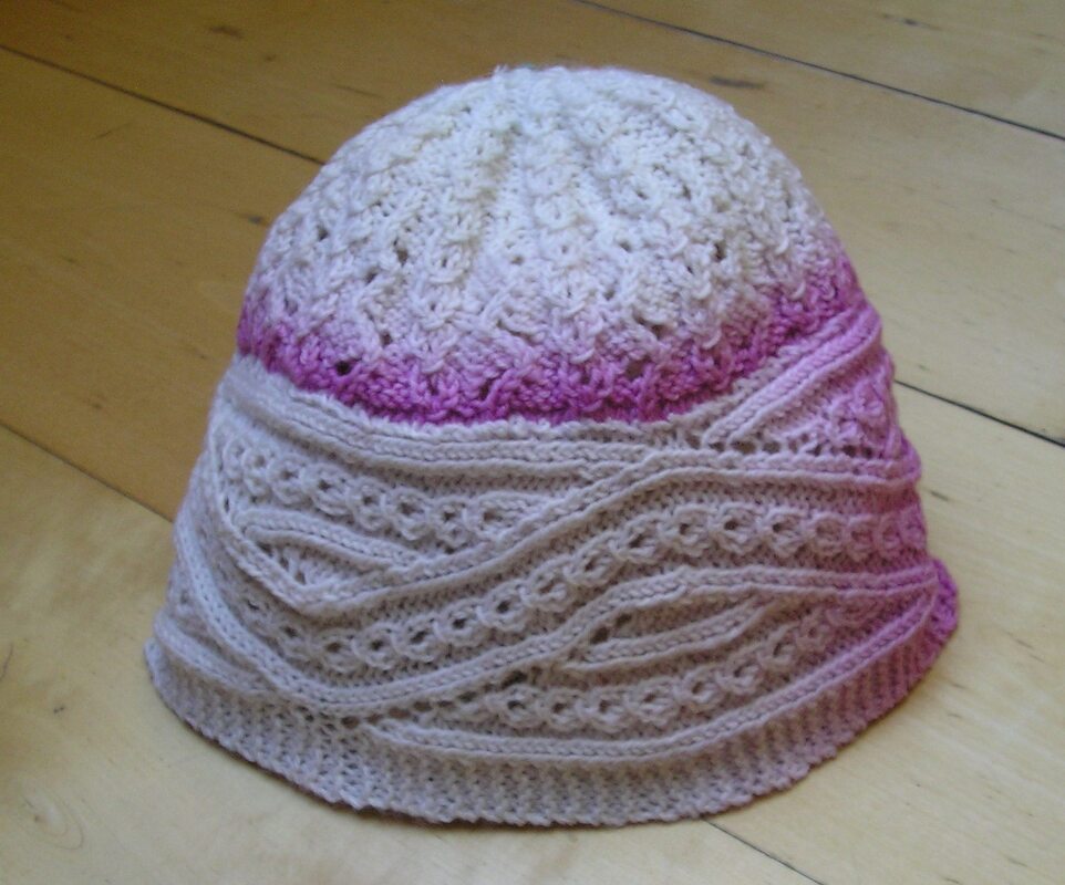 Strickanleitung Mütze "Schneewittchen"