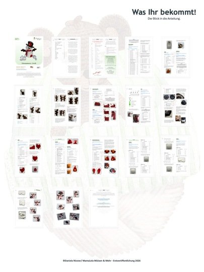 Schneemann COLDI - Häkelanleitung