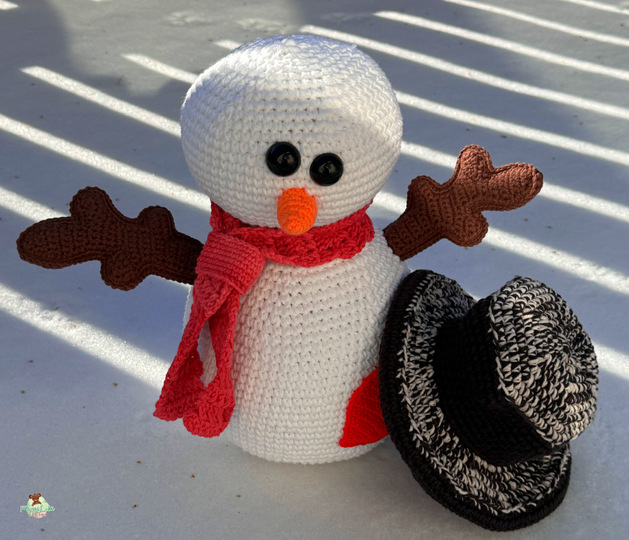 Schneemann COLDI - Häkelanleitung