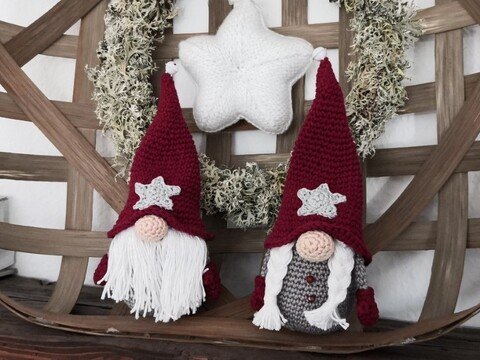 Wichtelpaar Häkelanleitung – Amigurumi Wichtel, Deutsch & Englisch