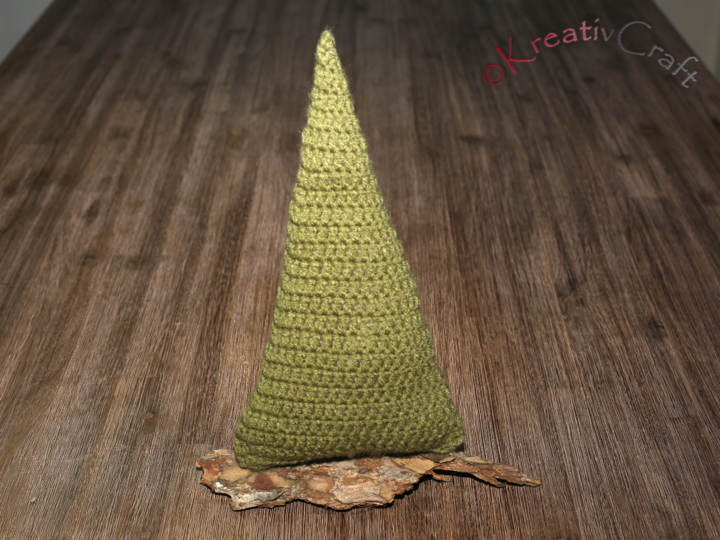 Dezenter Tannenbaum in verschiedenen Größen - Häkelanleitung