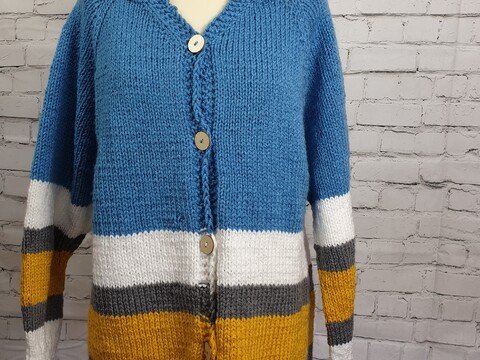 Anleitung Der gestrickte Dory Cardigan
