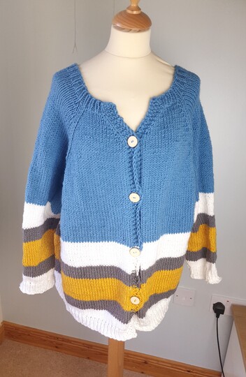 Anleitung Der gestrickte Dory Cardigan