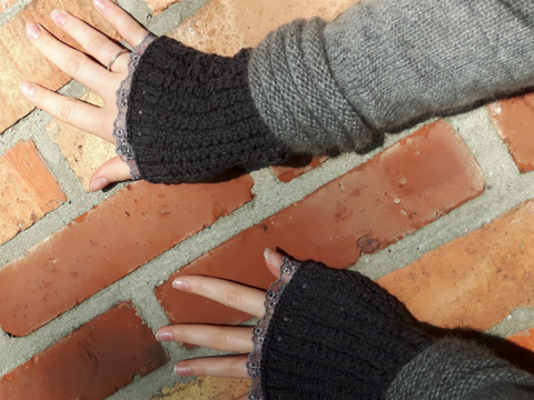 Anleitung Handstulpen „Mademoiselle“