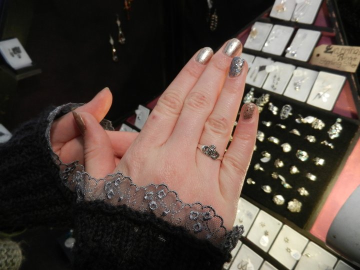 Anleitung Handstulpen „Mademoiselle“