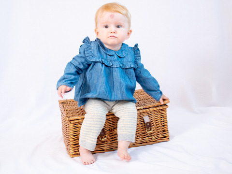 Strickanleitung Ringelleggings Charlie (Gr. 50 - 80)