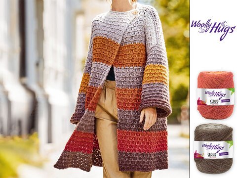 MANTEL CROCHET-QUEEN