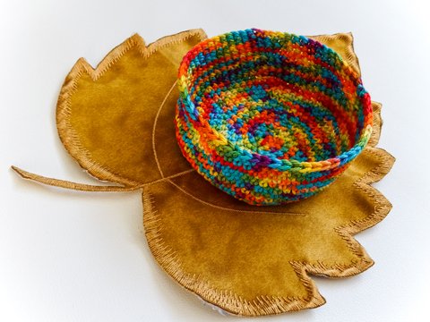 Anleitung Körbchen häkeln schnell und einfach