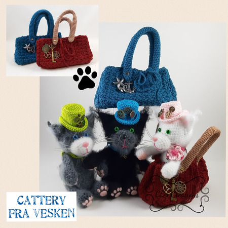 Cattery Fra Vesken, Amigurumi Crochet Pattern
