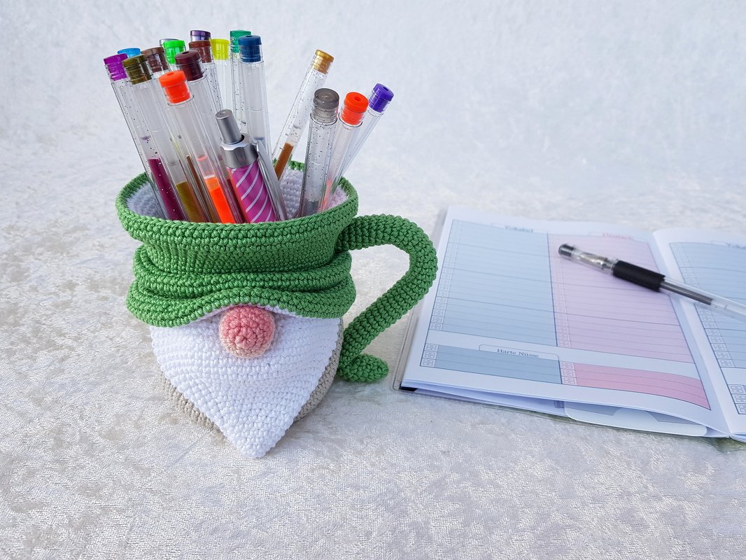 Häkelanleitung - Süße Wichteltassen