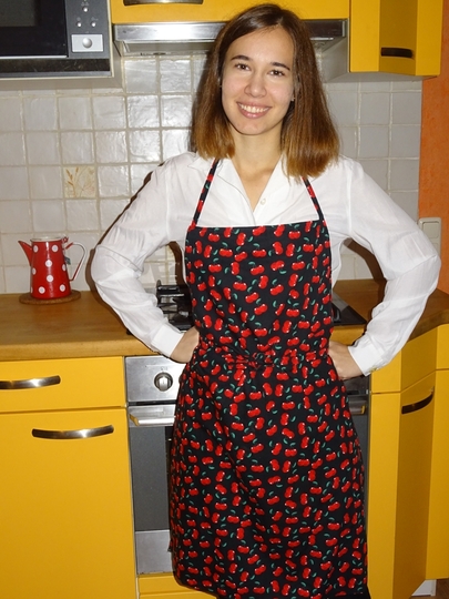 Kochschürze in allen Größen Schürze Malschürze nähen mit Schnittmuster