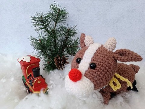 Rentierbaby Olaf-Anleitung