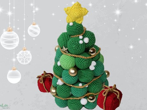 Weihnachtsbaum - Häkelanleitung