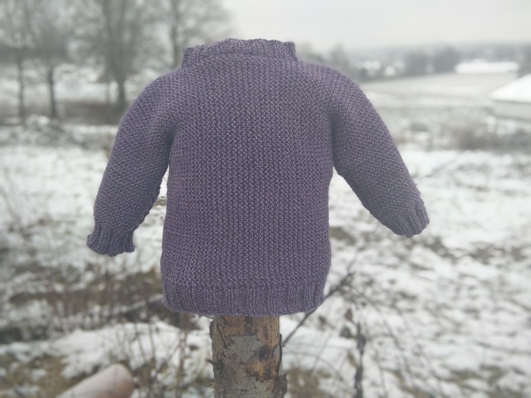 Anleitung Seitlich gestrickter Kinderpulli in den Größen 86/92 - 104/110 - Bild 7