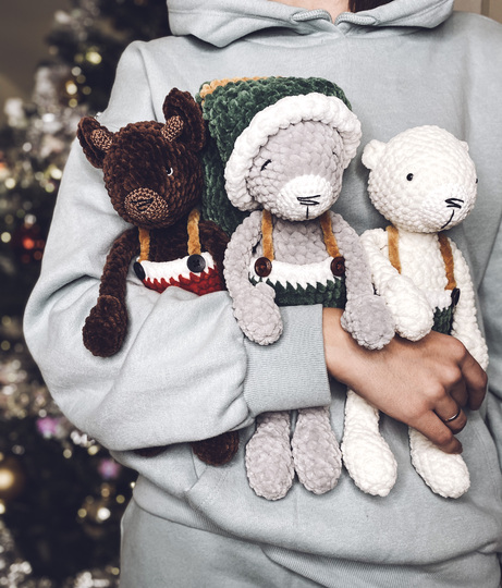 Häkelanleitung Weihnachtselfen