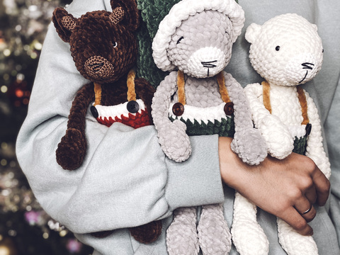 Häkelanleitung Weihnachtselfen