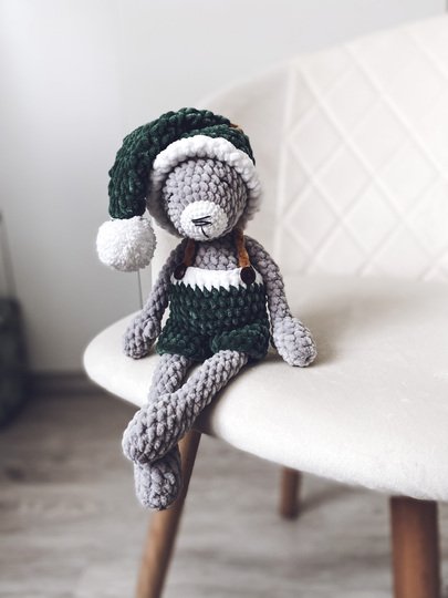 Häkelanleitung Weihnachtselfen